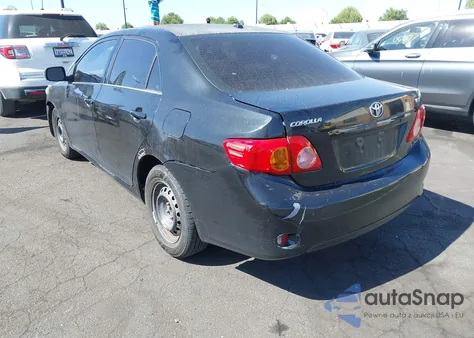 2009 Toyota Corolla Xle z USA, uszkodzony, nr VIN 1NXBU40E59Z090070